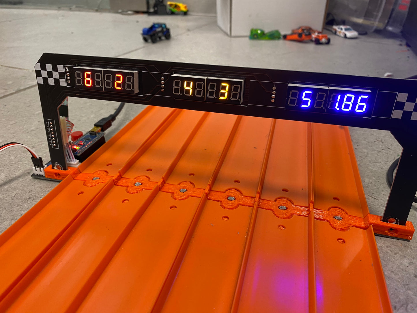 6-lane Raceway Timing System