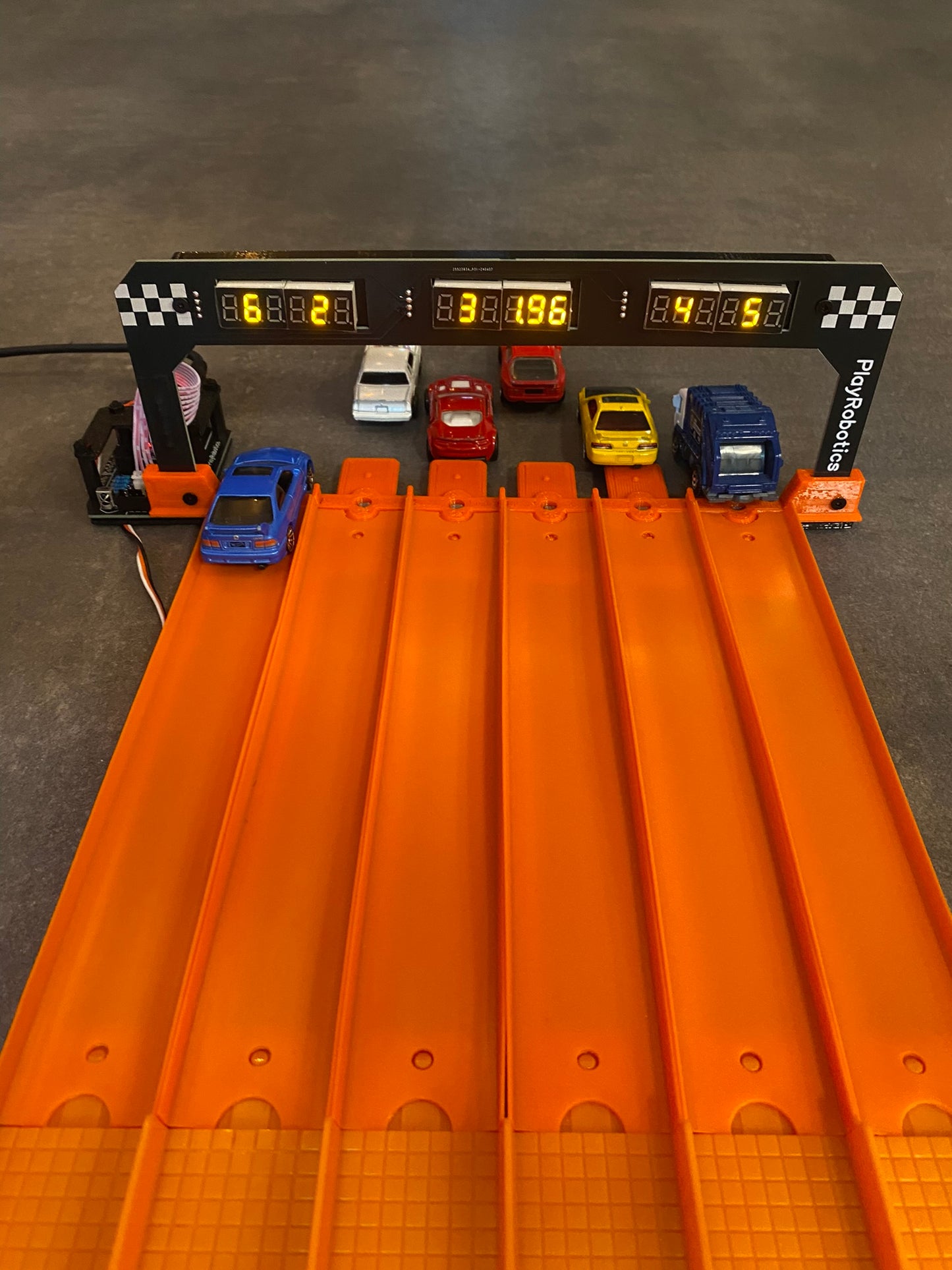 6 Lane Timing System for Super Raceway