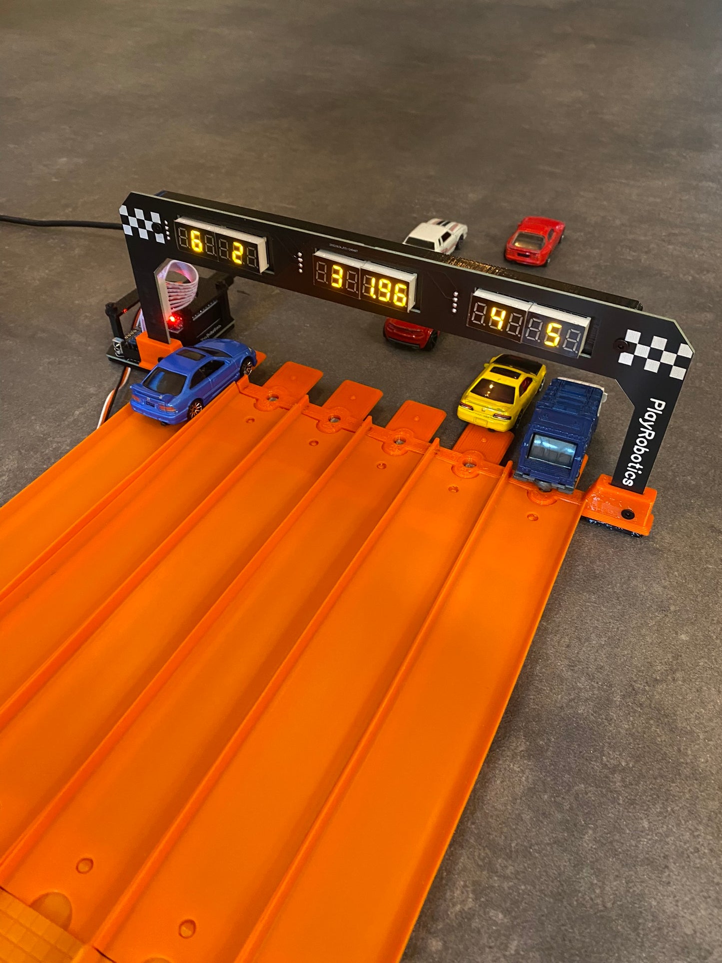 6 Lane Timing System for Super Raceway
