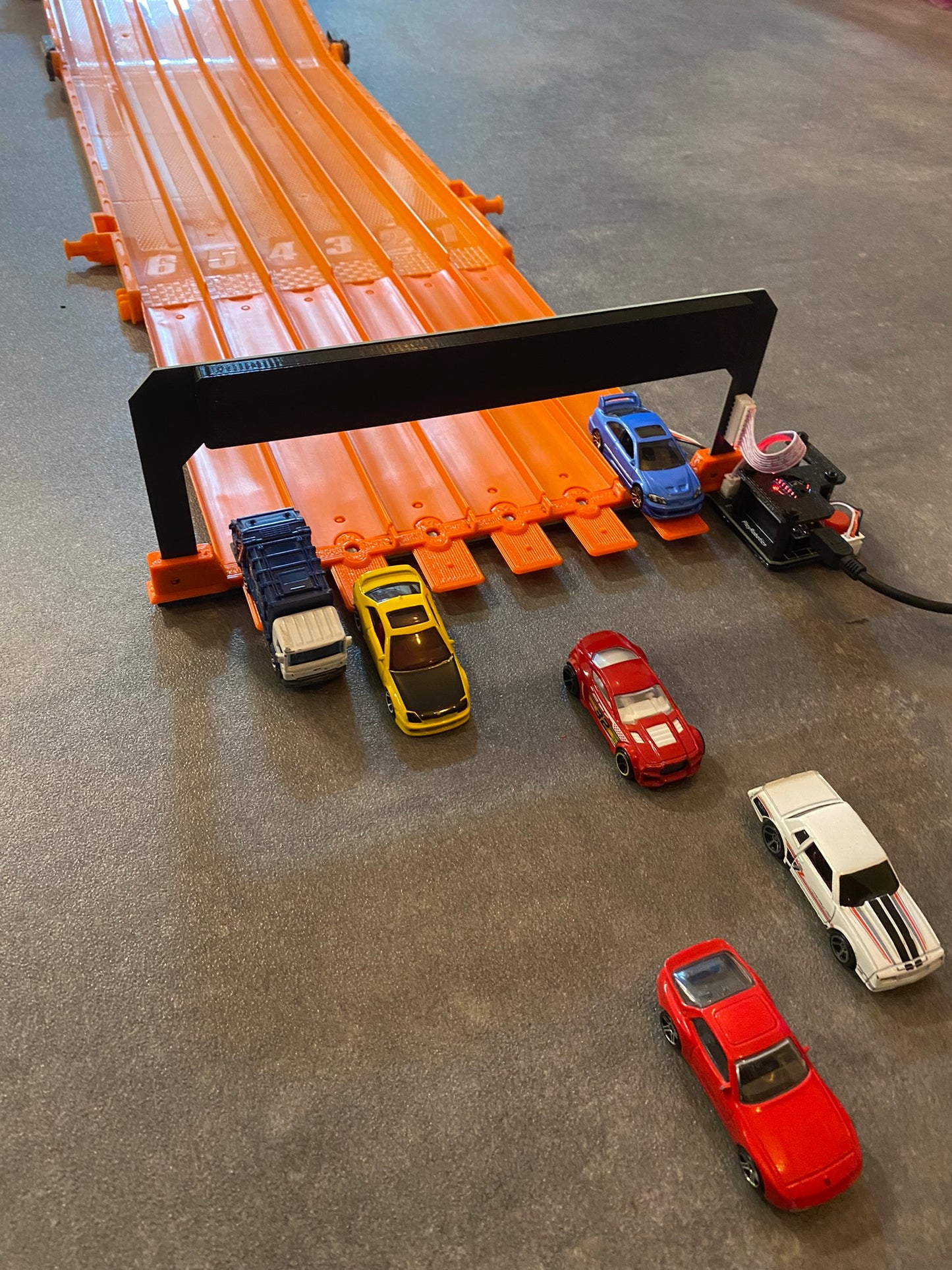 6 Lane Timing System for Super Raceway