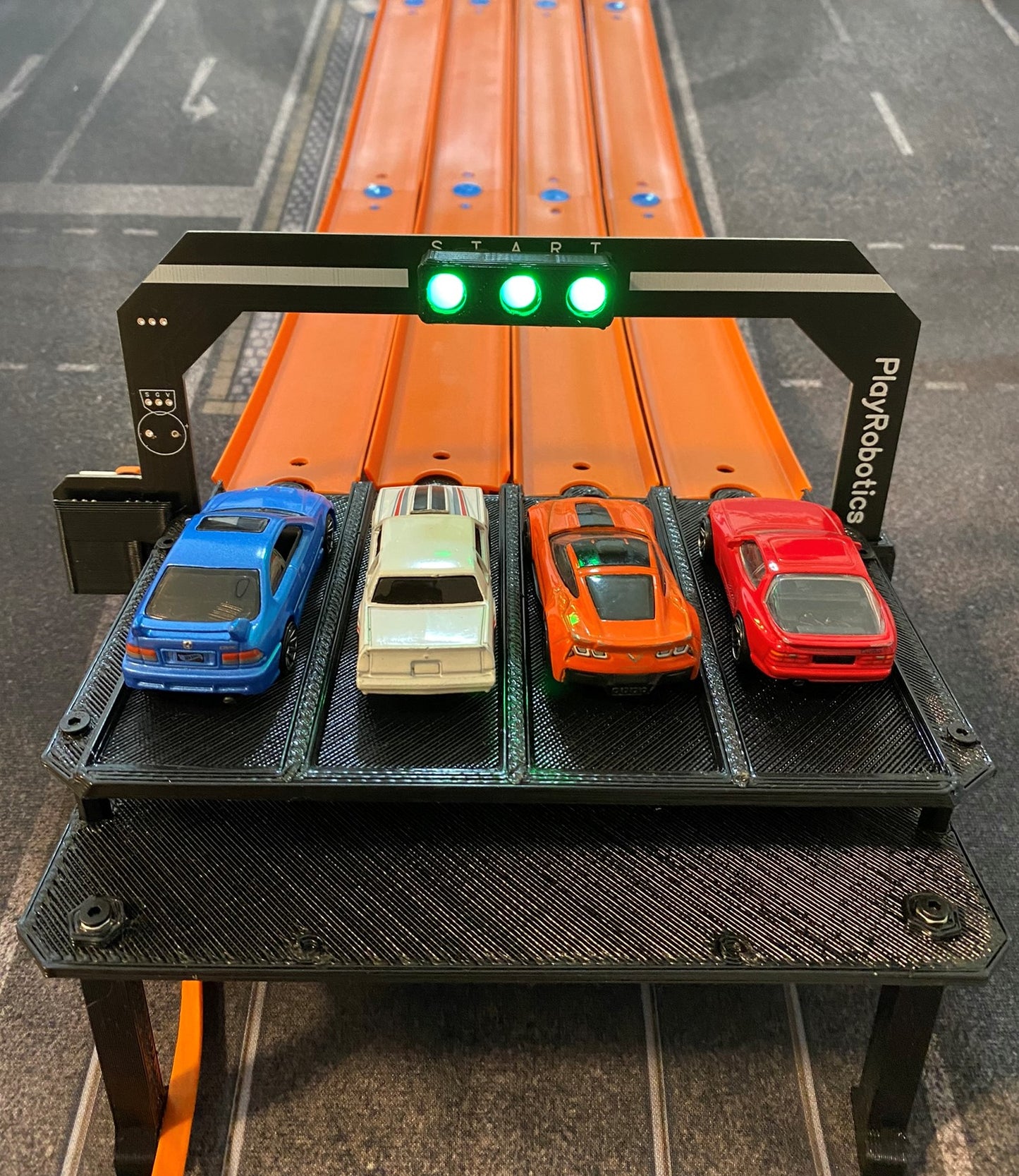 4 Lane Drag Racing Timing System