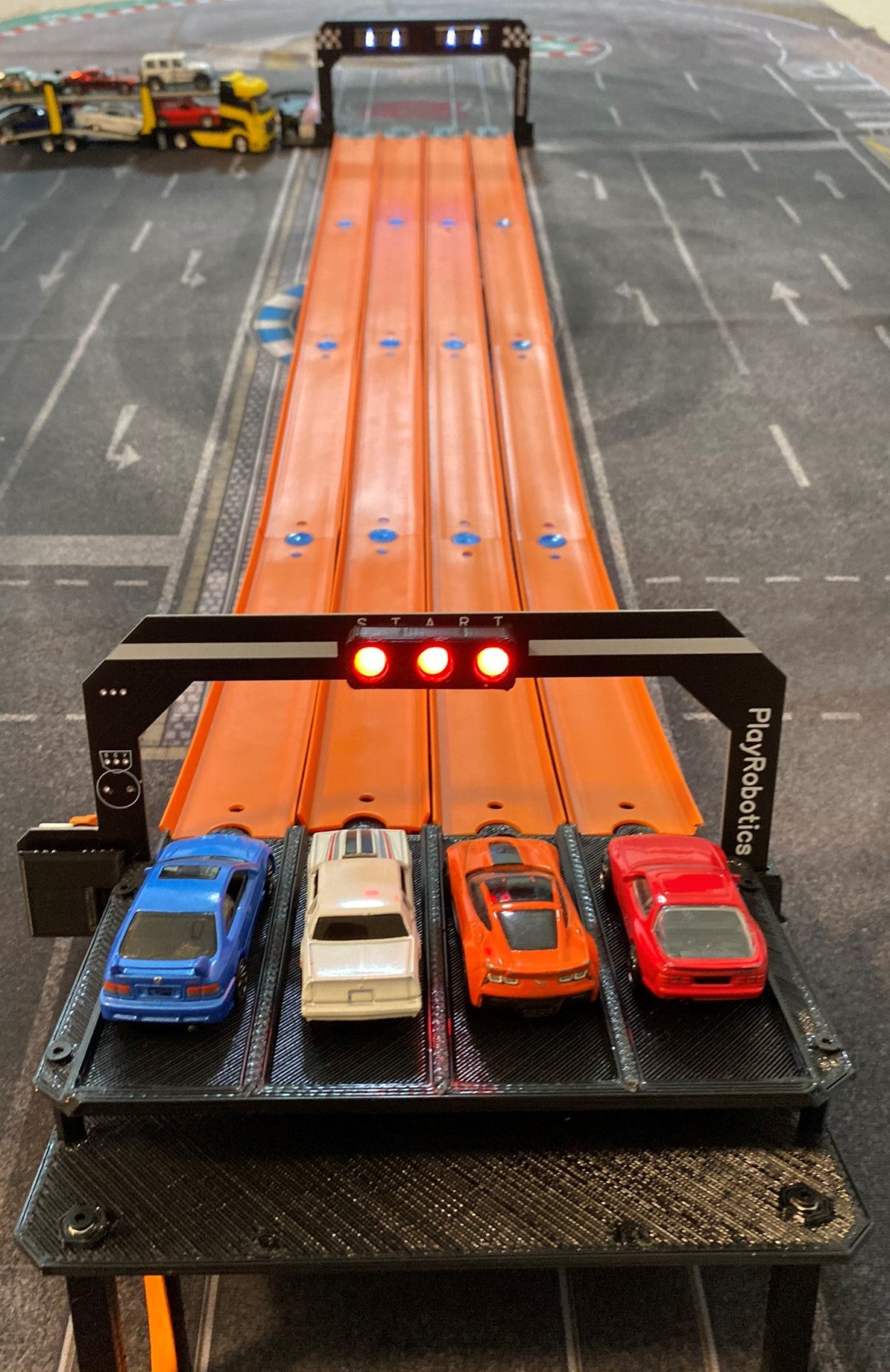 4 Lane Drag Racing Timing System