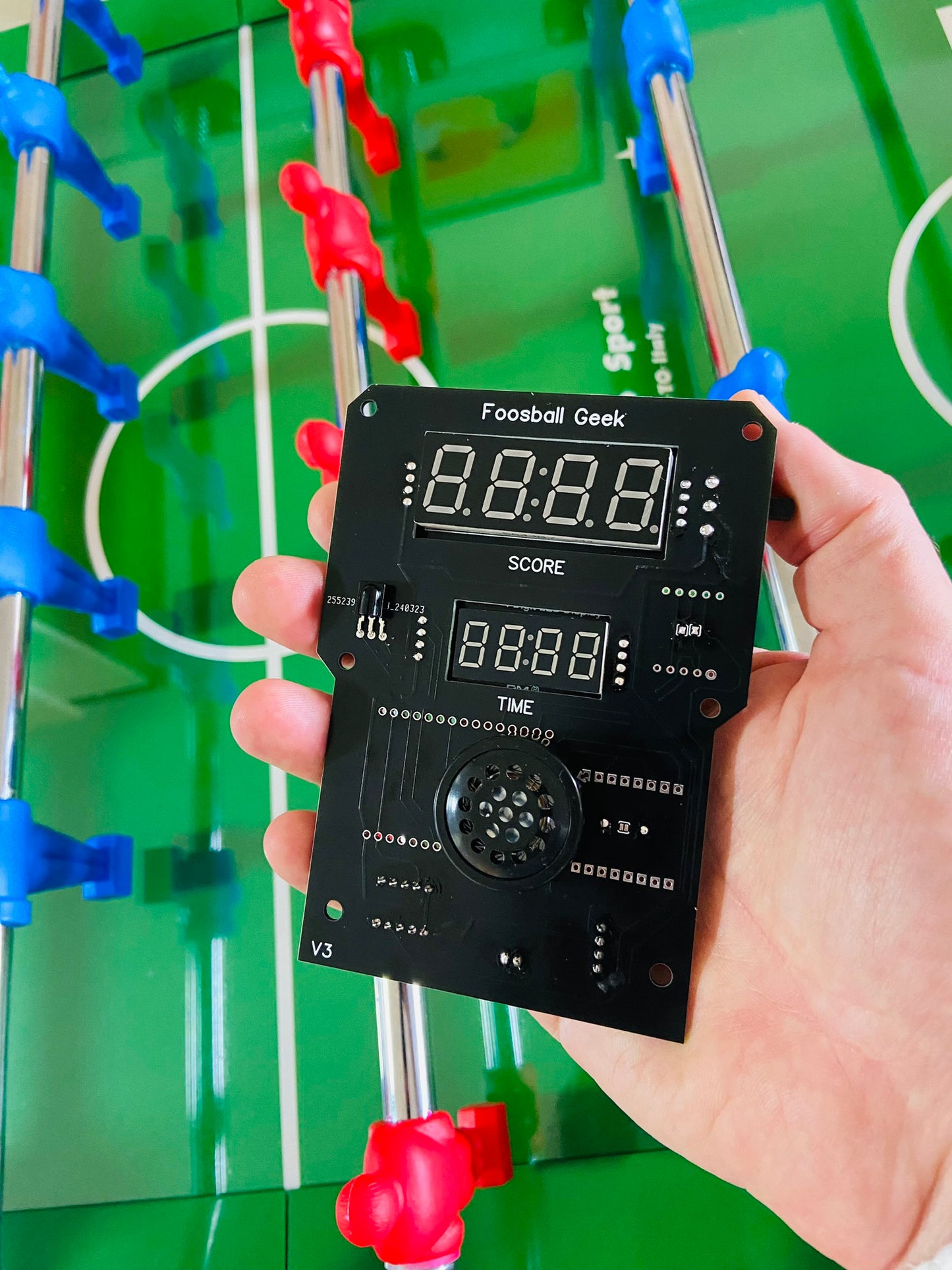 Foosball Digital Scoring System | Electronic Scoreboard | Soccer table