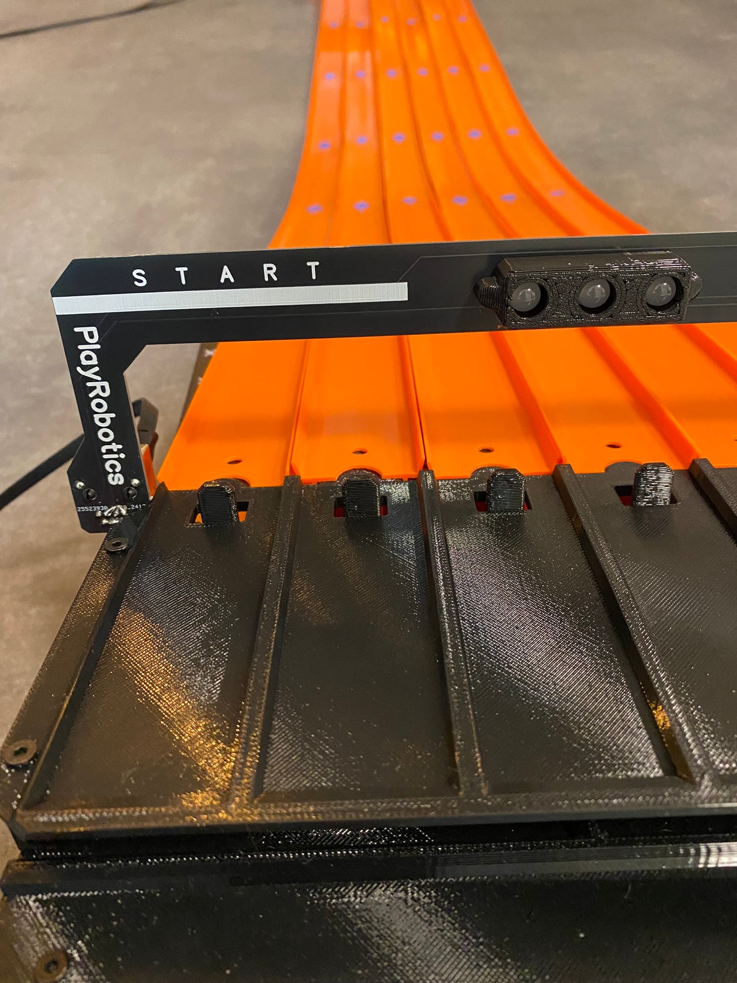 6 Lane Timing System for Orange Tracks