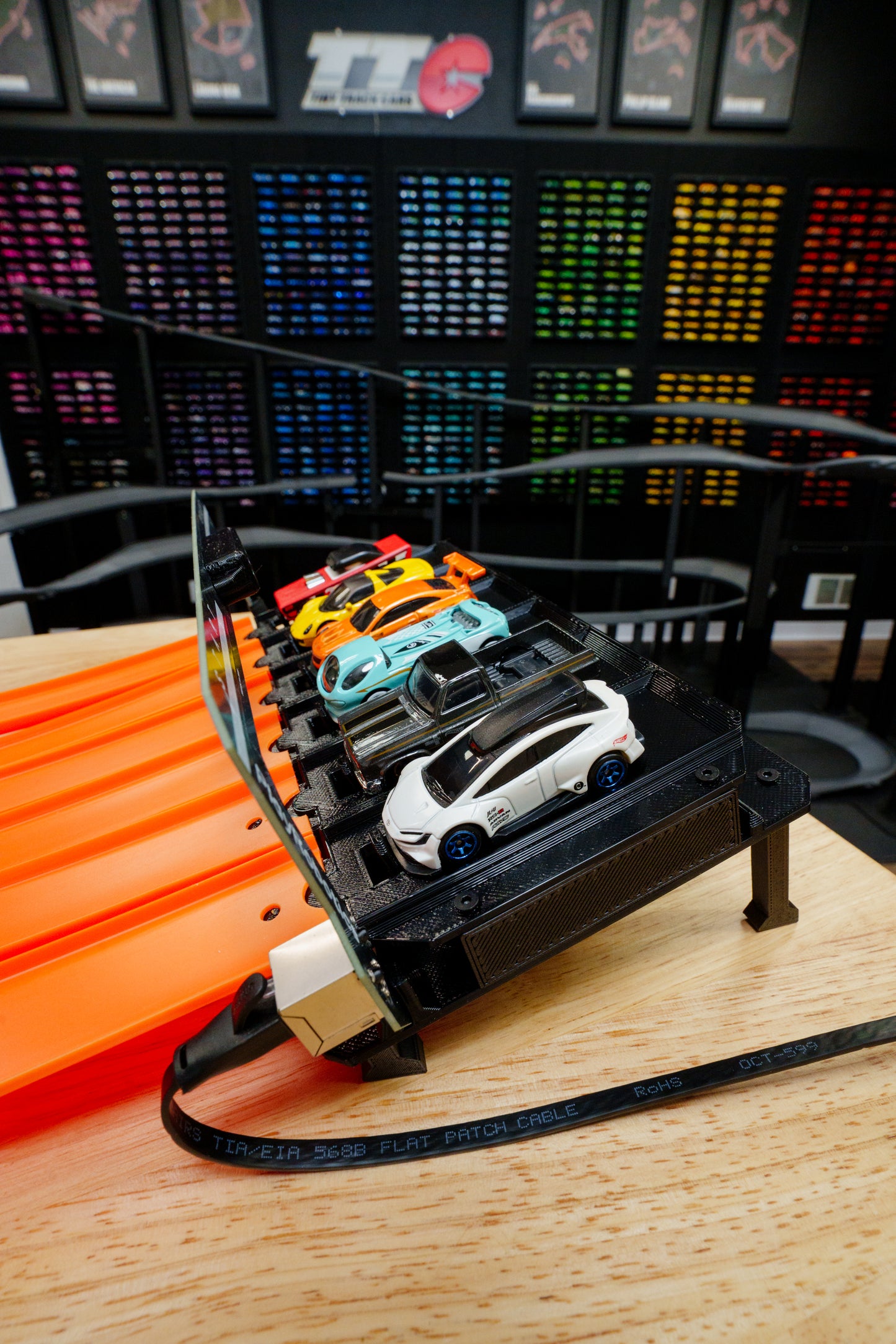 6 Lane Timing System for Orange Tracks