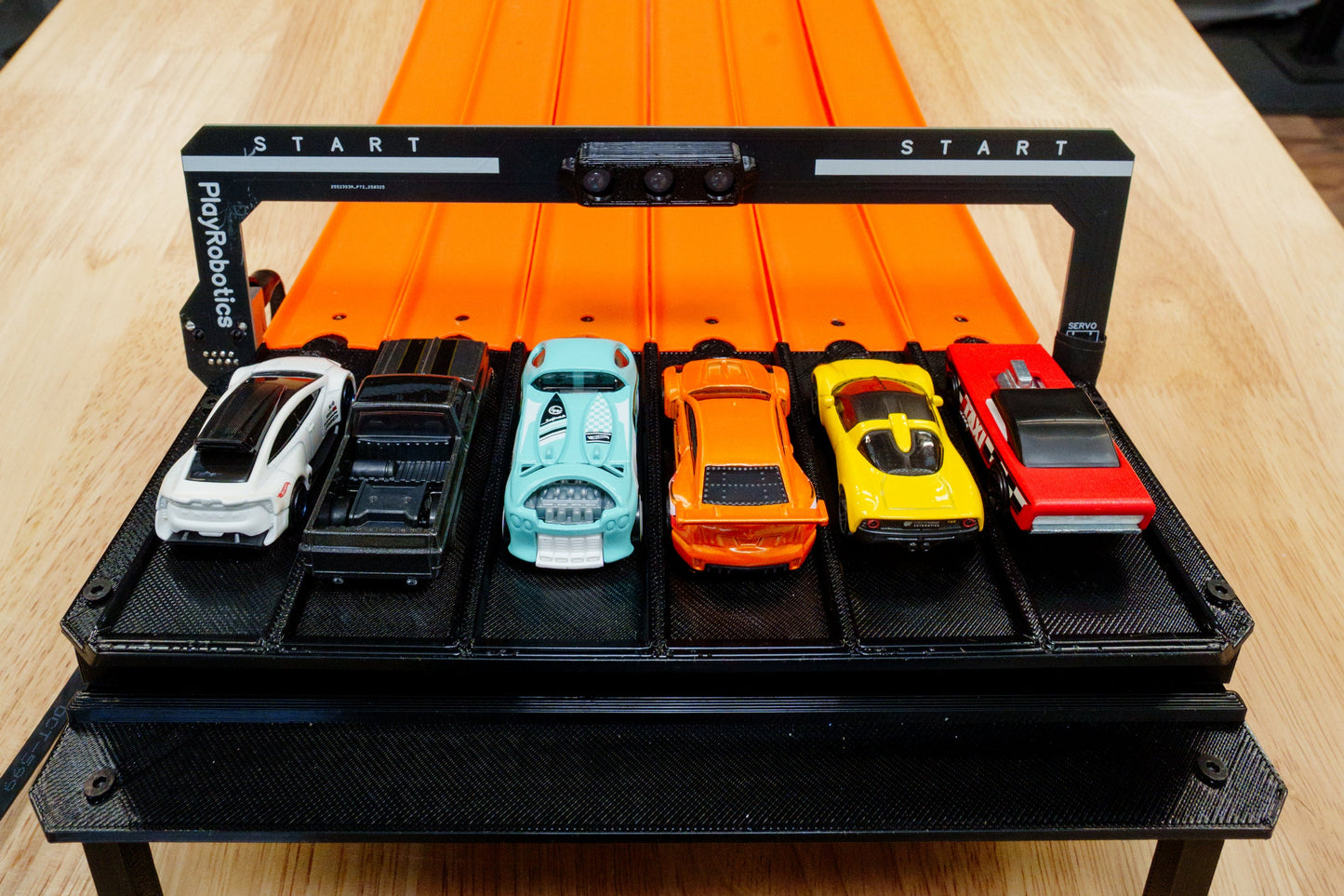 6 Lane Timing System for Orange Tracks