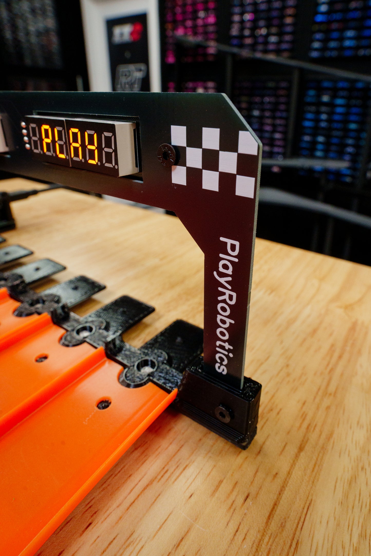6 Lane Timing System for Orange Tracks